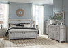 Brashland White 8 Pc. Dresser, Mirror, Chest, Queen Panel Bed & 2 Nightstands