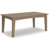Hyland wave Outdoor Coffee Table (P114-701)