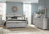 Brashland White 5 Pc. Dresser, Mirror & California King Panel Bed