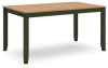 Gesthaven Dining Table with 4 Chairs and Bench (Set of 6) (D401-325)