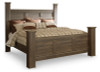 Juararo King Poster Bed (B251B10)