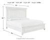 Kanwyn Queen Panel Bed (B777B2) Kanwyn Queen Panel Bed (B777B2)