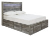 Baystorm Full Panel Bed with 6 Storage Drawers (B221B27)