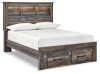 Drystan Full Bookcase Bed with 2 Storage Drawers (B211B21)