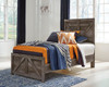 Wynnlow Twin Crossbuck Panel Bed (B440B16)
