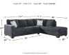 Altari 2-Piece Sectional with Chaise (87213S2)