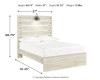 Cambeck Full Panel Bed (B192B3)