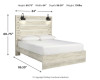 Cambeck Queen Panel Bed (B192B4)