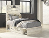 Cambeck Twin Panel Bed with 4 Storage Drawers (B192B21)
