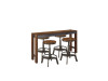 Torjin Counter Height Dining Table with 4 Barstools (D440D2)
