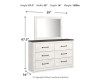 Gerridan Dresser and Mirror (B1190B1)