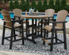 Fairen Trail Outdoor Counter Height Dining Table with 2 Barstools (P211P1)