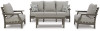 Visola Outdoor Sofa, 2 Lounge Chairs and Coffee Table (P802P2)