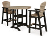 Fairen Trail Outdoor Counter Height Dining Table with 2 Barstools (P211B2)