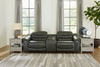 Center Line 3-Piece Power Reclining Loveseat with Console (U63404S2)