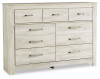 Bellaby King Panel Storage Bed, Dresser, Mirror and Nightstand (B331B12)