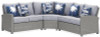 Naples Beach 3-Piece Outdoor Sectional (P439P1)