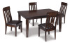 Haddigan Dining Table and 4 Chairs (D596D1)
