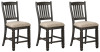 Tyler Creek Counter Height Dining Table with 4 Barstools (D736D3)