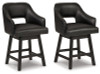 Tallenger Counter Height Bar Stool (Set of 2) (D380-924X2)