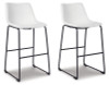 Centiar Pub Height Bar Stool (Set of 2) (D372-730X2)