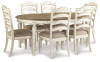 Realyn Dining Table and 6 Chairs (D743D11)