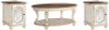 Realyn Coffee Table and 2 End Tables (T743T2)