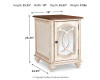 Realyn Coffee Table and 2 End Tables (T743T2)