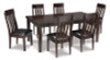 Haddigan Dining Table and 6 Chairs (D596D3)