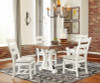 Valebeck Dining Table and 4 Chairs (D546D2)