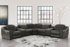 Center Line 7-Piece Power Reclining Sectional (U63404S7)