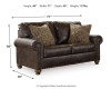 Nicorvo Loveseat, Chair, and Ottoman (80505U3)
