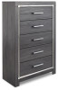 Lodanna King Upholstered Storage Bed, Dresser, Mirror, Chest and 2 Nightstands (B214B29)
