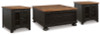 Valebeck Coffee Table and 2 End Tables (T468T2)