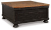 Valebeck Coffee Table and 2 End Tables (T468T2)