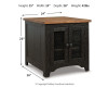 Valebeck Coffee Table and 2 End Tables (T468T2)
