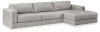 Amiata 2-Piece Sectional with Chaise (57404S2)