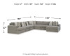 Avaliyah 7-Piece Sectional with Chaise (58103S10)