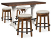 Valebeck Counter Height Table and 4 Stools (D546D8)