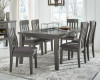Hallanden Dining Table, 6 Chairs and Server (D589D5)