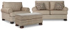 Kananwood Loveseat with Oversized Chair and Ottoman (29603U3)
