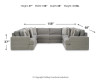Avaliyah 7-Piece Sectional (58103S8)