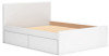 Onita Queen Panel Platform Bed with 2 Side Storage (EB9630B16)
