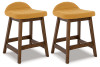 Lyncott Counter Height Bar Stool (Set of 2) (D615-424X2)