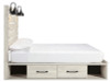 Cambeck Queen Panel Bed with Storage, Dresser and Mirror (B192B81)