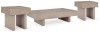 Jorlaina Coffee Table and 2 End Tables (T922T1)
