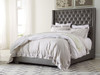 Coralayne Gray Queen Upholstered Bed