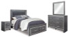 Lodanna Queen Storage Bed, Dresser, Mirror and 2 Nightstands (B214B40)