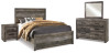 Wynnlow Queen Panel Bed, Dresser, Mirror and 2 Nightstands (B440B36)