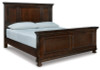 Porter King Panel Bed, Dresser, Mirror, Chest and Nightstand (B697B33)